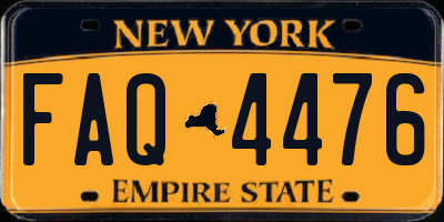 NY license plate FAQ4476