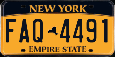 NY license plate FAQ4491