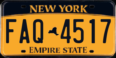 NY license plate FAQ4517