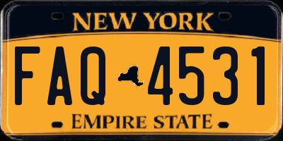 NY license plate FAQ4531