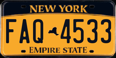 NY license plate FAQ4533