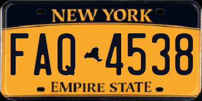 NY license plate FAQ4538