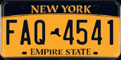 NY license plate FAQ4541