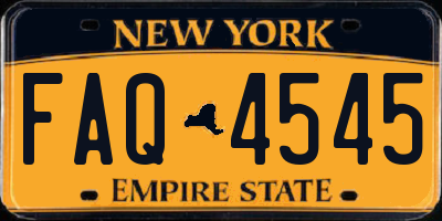 NY license plate FAQ4545