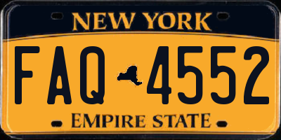 NY license plate FAQ4552