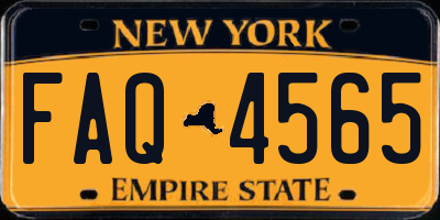 NY license plate FAQ4565