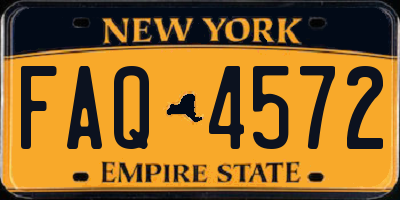 NY license plate FAQ4572