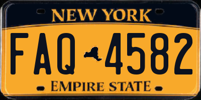 NY license plate FAQ4582