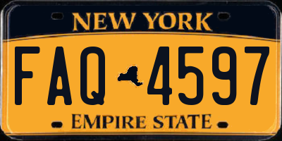NY license plate FAQ4597