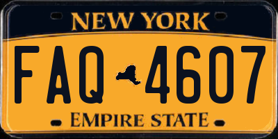 NY license plate FAQ4607