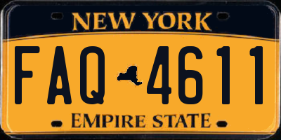 NY license plate FAQ4611