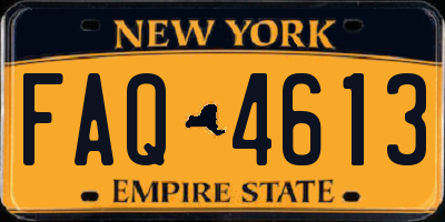 NY license plate FAQ4613