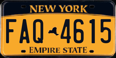 NY license plate FAQ4615