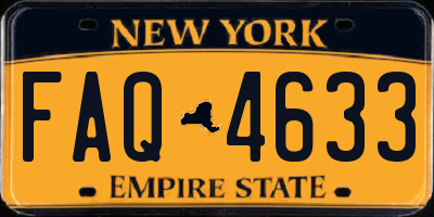 NY license plate FAQ4633