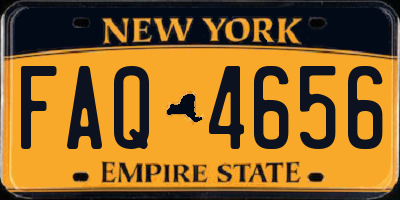 NY license plate FAQ4656