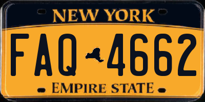 NY license plate FAQ4662
