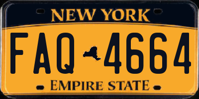 NY license plate FAQ4664