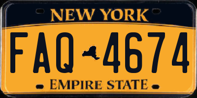 NY license plate FAQ4674