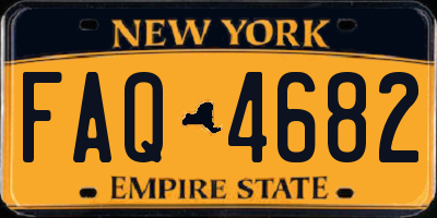 NY license plate FAQ4682