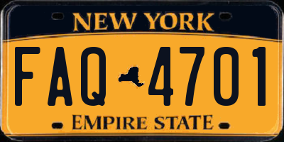 NY license plate FAQ4701