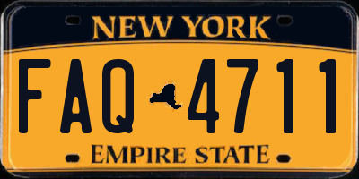 NY license plate FAQ4711