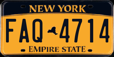 NY license plate FAQ4714
