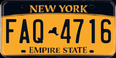 NY license plate FAQ4716