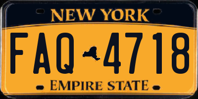 NY license plate FAQ4718