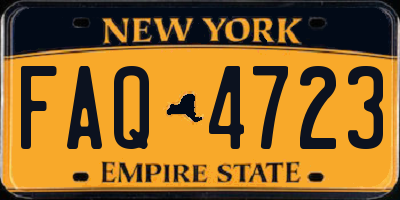 NY license plate FAQ4723