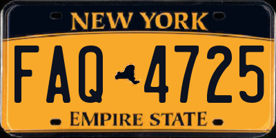 NY license plate FAQ4725