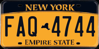 NY license plate FAQ4744
