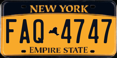 NY license plate FAQ4747