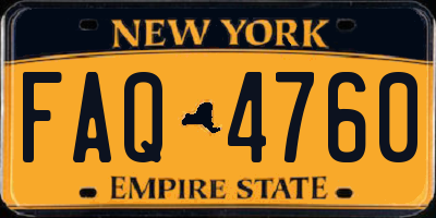 NY license plate FAQ4760