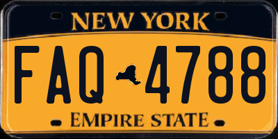NY license plate FAQ4788