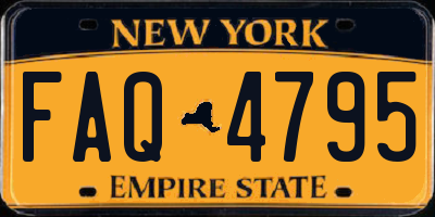NY license plate FAQ4795
