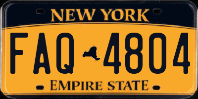 NY license plate FAQ4804