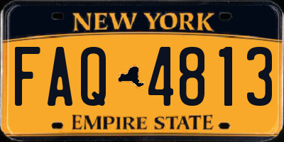NY license plate FAQ4813