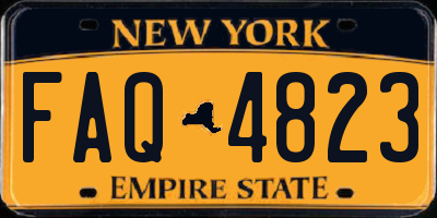 NY license plate FAQ4823