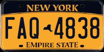 NY license plate FAQ4838