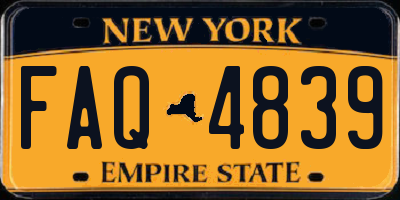 NY license plate FAQ4839
