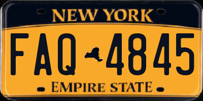 NY license plate FAQ4845