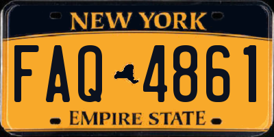 NY license plate FAQ4861