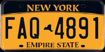 NY license plate FAQ4891