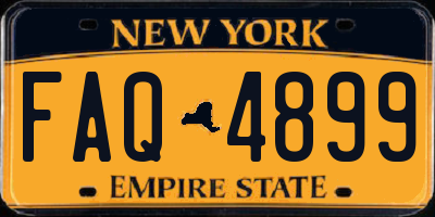 NY license plate FAQ4899