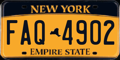 NY license plate FAQ4902