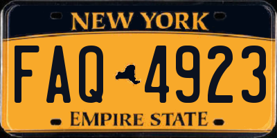 NY license plate FAQ4923