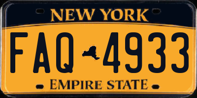 NY license plate FAQ4933