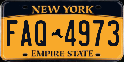 NY license plate FAQ4973