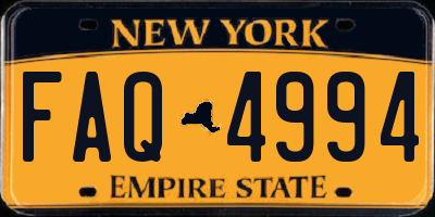 NY license plate FAQ4994