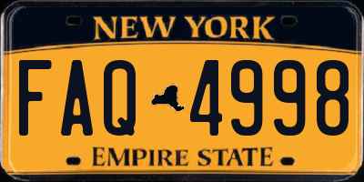 NY license plate FAQ4998